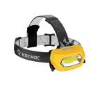                  Фонарь налобный аккумуляторный , 3W COB LED, аккум. 3,7V 800mAh, 210Lm, 6 часов, Косм ос
               