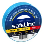                  Изолента ПВХ синяя 15мм 20м Safeline
               