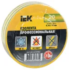                  Изолента ПВХ желто-зеленая 19мм 20м
               