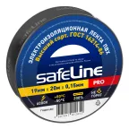                  Изолента ПВХ черная 19мм 20м Safeline
               