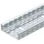 Кабельный листовой лоток перфорированный 60x300x3000 горячий цинк