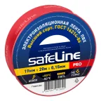                  Изолента ПВХ красная 19мм 20м Safeline
               