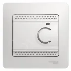                  GLOSSA Термостат электронный теплого пола с датчиком в сборе 10A белый
               