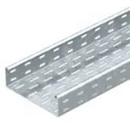 Кабельный листовой лоток перфорированный 110x400x3000 горячий цинк