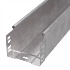 Лоток неперфорированный Стандарт INOX (AISI 409) 100х80х3000 (0,7 мм) (6 м/уп)