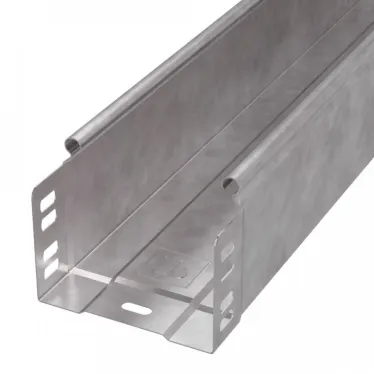 Лоток неперфорированный Стандарт INOX (AISI 409) 100х80х3000 (0,7 мм) (6 м/уп)