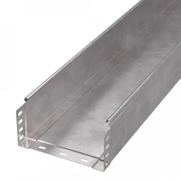 Лоток неперфорированный Стандарт INOX (AISI 409) 200х100х3000 (0,8 мм) (6 м/уп)