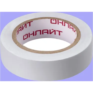 Изолента ОНЛАЙТ 71 673 OIT-B15-10/WH белая