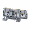 Клемма с 3-мя контактами push-in 10 кв.мм OptiClip СP-10-TRIPLET-I-BU-синий