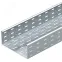 Кабельный листовой лоток перфорированный 85x600x3000