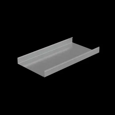 Лоток неперф. 100х600х1,2 L2500 мм Стандарт ПЛЮС INOX304