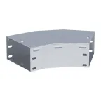 Угол 45 град. горизонтальный 100x100 мм INOX EKF | g45100100-INOX | EKF