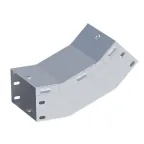                  Угол 45 град. вертикальный внутренний 80x100 мм INOX
               
