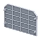 Крышка концевая OptiClip EPCMC2-2-QUATTRO-серый для клемм CMC2-2-QUATTRO