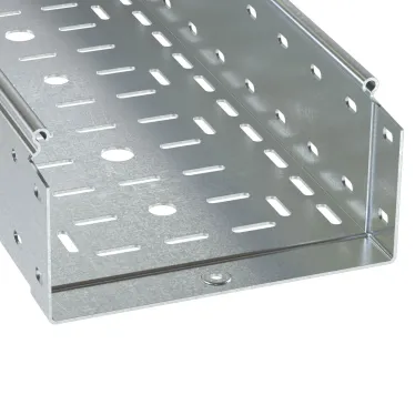 Лоток перфорированный 600х100 L 3000 толщ. 1,5 мм,цинк-ламельный