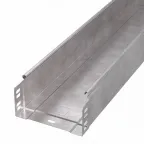 Лоток неперфорированный Стандарт INOX (AISI 409) 150х80х3000 (0,7 мм) (6 м/уп)