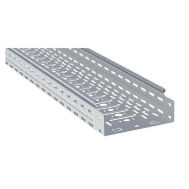 Лоток перфорированный металлический 80х150х3000-0.7 мм (24м)