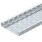 Кабельный листовой лоток перфорированный 35x100x3000 горячий цинк
