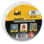                  Изолента ПВХ белая 19мм 20м
               