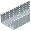Кабельный листовой лоток перфорированный 110x400x3000 горячий цинк
