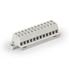                  Клеммный блок Compact 12-полюсный с защитой проводов, Cu 1.5 мм , 450 В
               