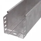 Лоток неперфорированный Стандарт INOX (AISI 409) 100х100х3000 (0,7 мм) (6 м/уп)