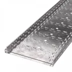Лоток перфорированный Стандарт INOX (AISI 409) 500х50х3000 (1,0 мм) (6 м/уп)