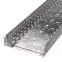 Лоток перфорированный Стандарт INOX (AISI 409) 300х80х3000 (0,8 мм) (6 м/уп)