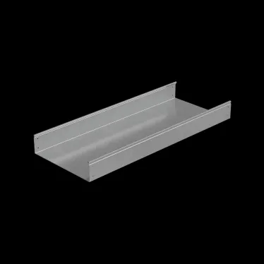 Лоток неперф. 100х400х1,2 L2000 мм Стандарт ПЛЮС INOX304