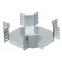 Крестообразная секция 110x100 горячий цинк