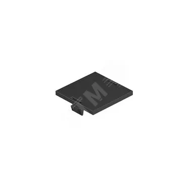 Заглушка для отверстия Modul45 (полиамид, черный)