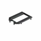                  Накладка монтажной коробки UT3/4 для 2xModul45 104x76 мм (полиамид,черный)
               