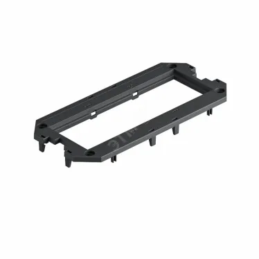 Накладка монтажной коробки UT3 для 3xModul45 165x76 мм (полиамид,черный)
