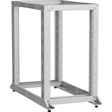 Стойка двухрамная LINEA F 37U 600х600-1000мм серая