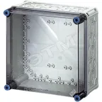                  Бокс с прозрачной крышкой 300х300х170 IP65
               