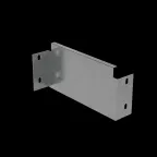 Переходник упрощенный 100х200 мм правый ПЛЮС INOX304