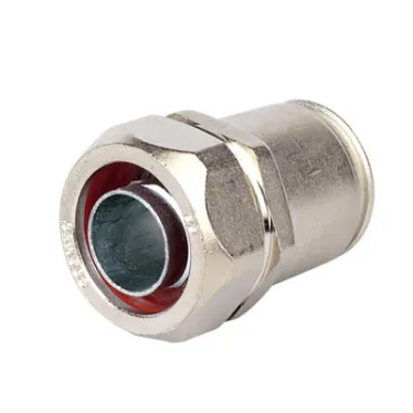 Муфта металлорукав DN-35-жесткая труба D-40мм IP66/IP67 никелированная латунь
