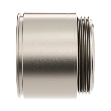 Муфта труба-коробка D-63мм IP66/IP67 М63х1.5 никелированная латунь