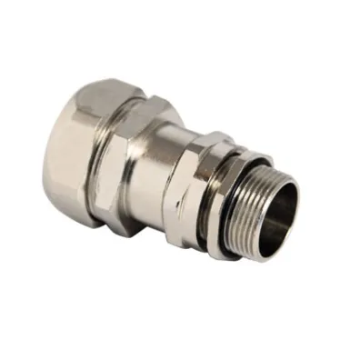 Муфта металлорукав-коробка DN 10 с уплотнением кабеля IP68 М16х15 D-5 - 9мм