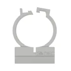                  Держатель двухкомпонентный 16 мм для труб
               
