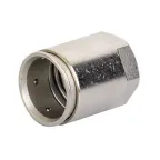 Муфта труба-коробка D-32мм IP66/IP67 М32х1.5 внутренняя резьба никелированная латунь