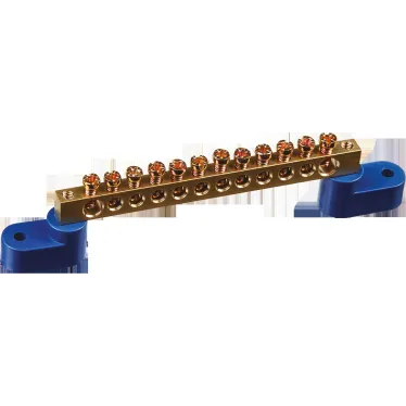Шина нулевая на двух угловых изол NBB-M69-12C2/B