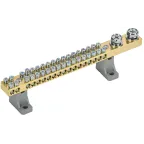                  Шина N ноль'' на двух угловых изоляторах 200А Ш НИ-10х18-36-L2-С ''
               