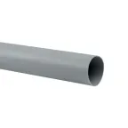                  Труба гладкая жесткая ПВХ d40 серая (57м/уп) 3м PROxima
               