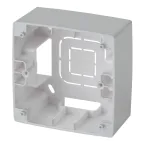                  Коробка накладного монтажа 1 пост, Эра12, алюминий (20/200/1600) 12-6101-03
               