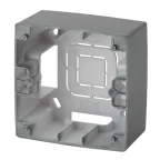                  Коробка накладного монтажа 1 пост, Эра12, графит (20/200/1200) 12-6101-12
               