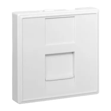 Розетка RJ45, категории 6 (ширина 2 модуля)
