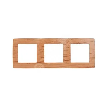 Рамка на 3 поста, Эра12, дуб, 12-5003-09