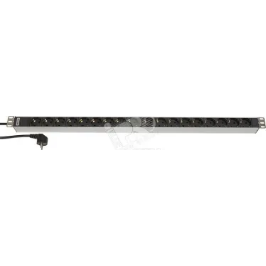 Блок розеток 18'' розеток 16 A шнур 2.5м (945x44.4x44.4 мм)