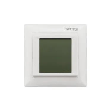 Терморегулятор сенсорный RX-419B, белый, совместим с Legrand серии Valena, REXANT